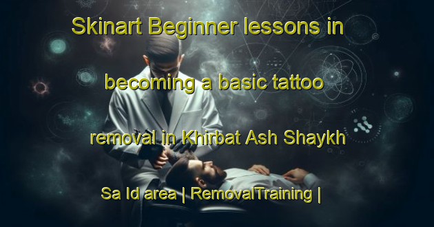 Skinart Beginner lessons in becoming a basic tattoo removal in Khirbat Ash Shaykh Sa Id area | RemovalTraining | RemovalClasses | SkinartTraining-State of Palestine
